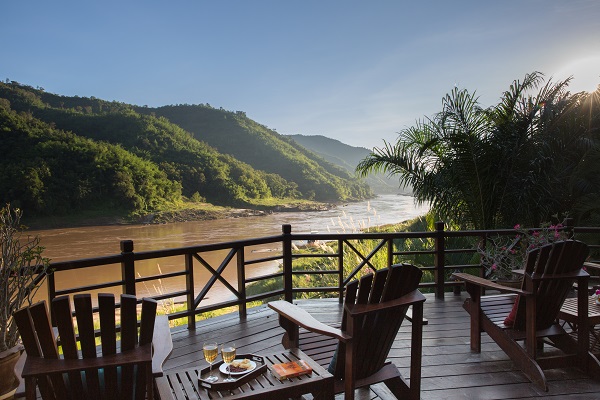 Mekong North Luang Say bungalow view