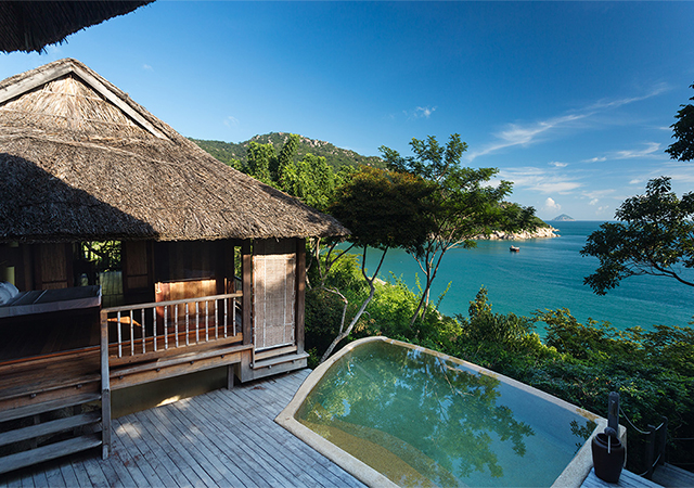 Six Senses room exterior